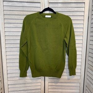 Made for Italic Women’s Crew Neck Cotton Sweater Size XS